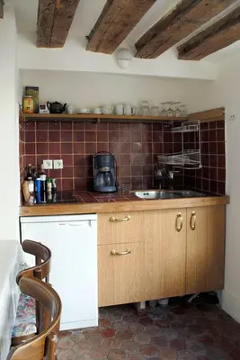 Cuisine ou kitchenette dans l'établissement Nest in Paris