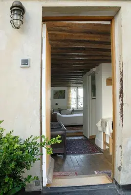 Coin salon dans l'établissement Nest in Paris