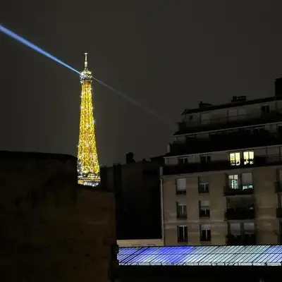 Say hello to the Eiffel Tower