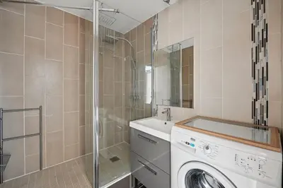 Salle de bains dans l'établissement L'Appart-Noramic Pouey - Welkeys