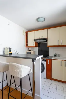Cuisine ou kitchenette dans l'établissement Marcel's Madeleine
