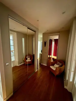 Un ou plusieurs lits dans un hébergement de l'établissement Appartement de 2 chambres au cœur de Paris