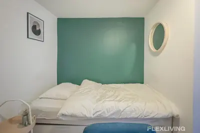 Un ou plusieurs lits dans un hébergement de l'établissement Flexliving - Studio - Saint Martin