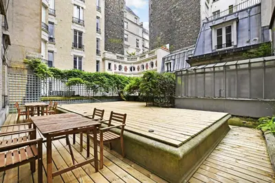 Plan de l'établissement Chic flat with garden terrace -4BR-12P - Trocadéro