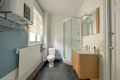 Salle de bains dans l'établissement Flexliving - T2 - Médéric