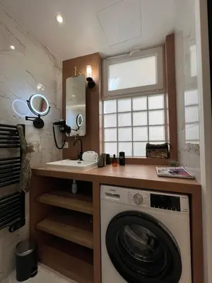 Cuisine ou kitchenette dans l'établissement Studios Clouet-Paris Centre- XVe!