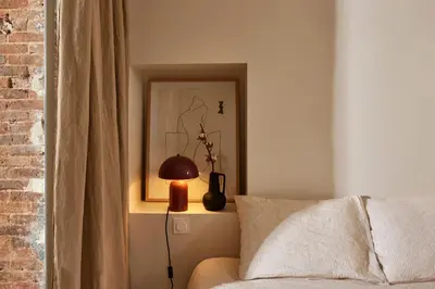 Coin salon dans l'établissement Stylish 2BR & 2BA with private terrace