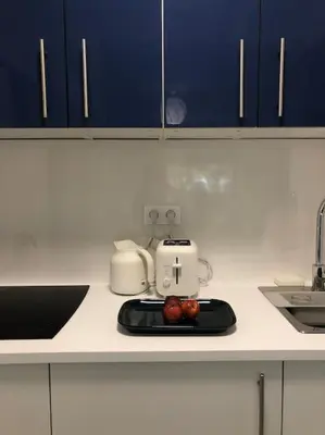 Cuisine ou kitchenette dans l'établissement STUDIO, 11, parc de Belleville