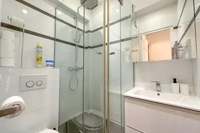 Salle de bains dans l'établissement Flexliving - Studio - Victor hugo