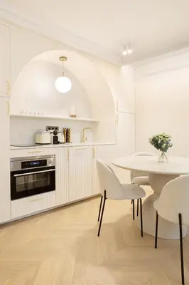 Cuisine ou kitchenette dans l'établissement Pick A Flat's Apartments with Services in Opéra