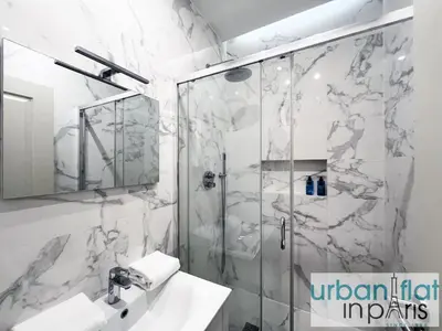 Salle de bains dans l'établissement Urban Flat 60 - Sublime Parisian Flat in Paris