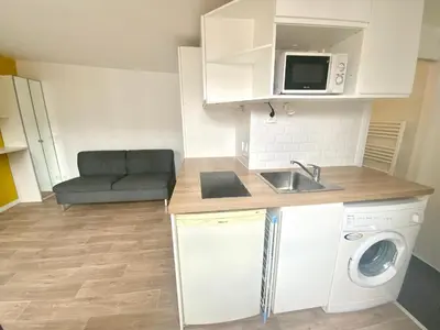 Cuisine ou kitchenette dans l'établissement Studio Paris 15