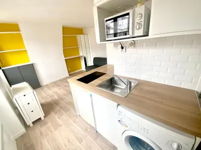 Cuisine ou kitchenette dans l'établissement Studio Paris 15
