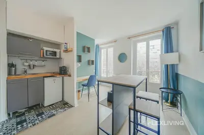 Plan de l'établissement Flexliving - Studio - Dessous des berges -