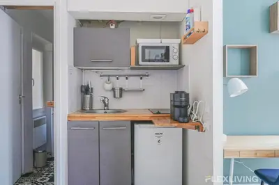 Plan de l'établissement Flexliving - Studio - Dessous des berges -
