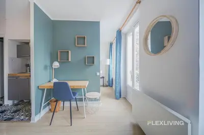 Plan de l'établissement Flexliving - Studio - Dessous des berges -