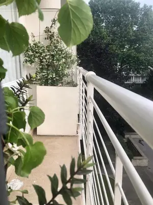 Balcon ou terrasse dans l'établissement Studio confort et design Etoile-Neuilly-La Défense