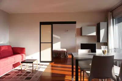Coin salon dans l'établissement Paris 15 Apartment with Local Lifestyle