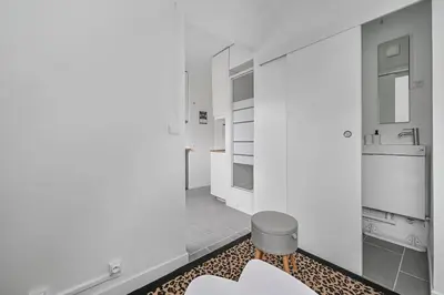 Cuisine ou kitchenette dans l'établissement L Authentique - Trocadero - 2 Prs