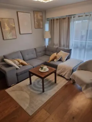 Coin salon dans l'établissement Urban Serenity - Spacieux F4 proche Paris