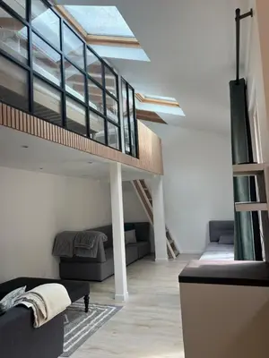 Coin salon dans l'établissement Maison Paris