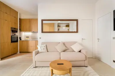 Cuisine ou kitchenette dans l'établissement Un architecte en voyage