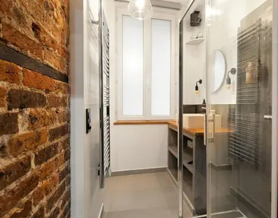 Salle de bains dans l'établissement Cocon cosy à 21min de Notre Dame