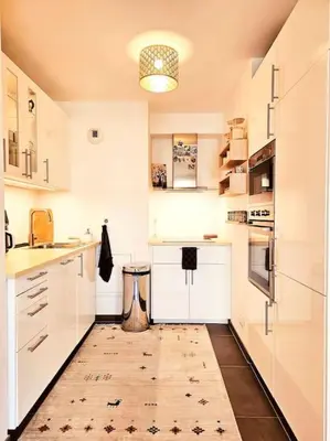 Cuisine ou kitchenette dans l'établissement Chic appartement en plein Paris