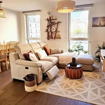 Chic appartement en plein Paris