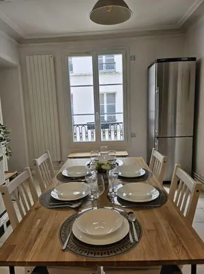 Plan de l'établissement Charmant Nice appartement 5 personnes people max