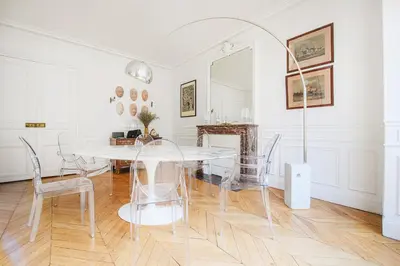 Plan de l'établissement Appartement d'une chambre près de Montmartre