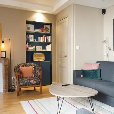 Urban Paris Apartment in Heart of Faubourg Saint Honore District