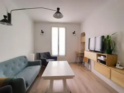 Coin salon dans l'établissement Paris 8 Fashionable Apartment on Prestigious Faubourg Saint Honore