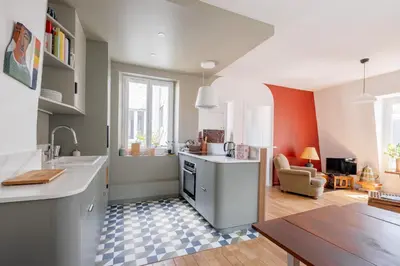 Cuisine ou kitchenette dans l'établissement Veeve - Harmonious Hues