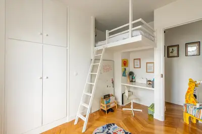 Un ou plusieurs lits superposés dans un hébergement de l'établissement Faidherbe-Superbe duplex proche Bastille