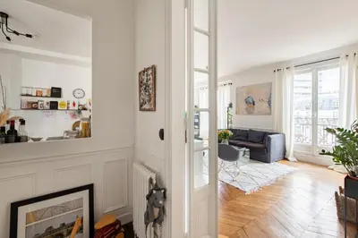 Coin salon dans l'établissement Faidherbe-Superbe duplex proche Bastille
