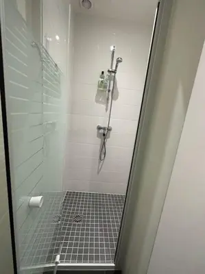 Salle de bains dans l'établissement Appartement Moderne