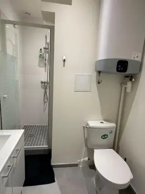 Salle de bains dans l'établissement Appartement Moderne