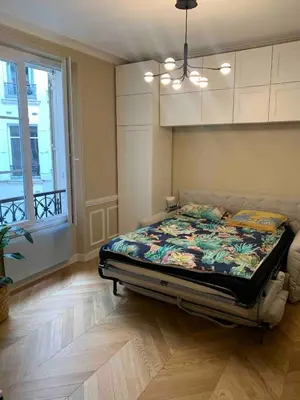 Un ou plusieurs lits dans un hébergement de l'établissement Super Apartment, comfort design functional