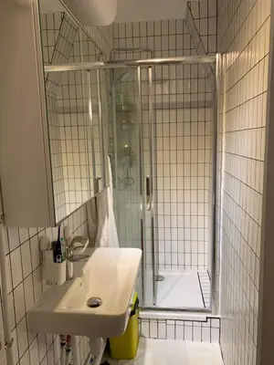 Salle de bains dans l'établissement Super Apartment, comfort design functional