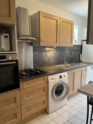 Cuisine ou kitchenette dans l'établissement Proche de la Campagne à Paris