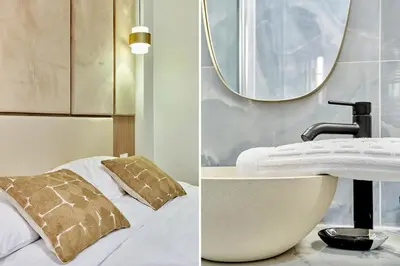 Salle de bains dans l'établissement Superb Apartment Center of Paris by Studio Prestige