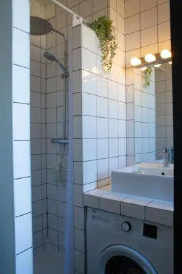Salle de bains dans l'établissement Cosy one bedroom close to Paris & Stade de France