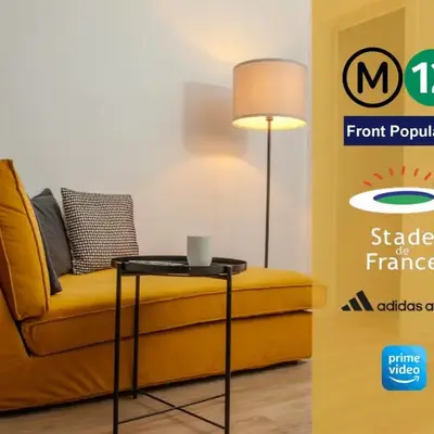 Cosy one bedroom close to Paris & Stade de France