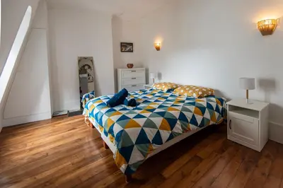 Un ou plusieurs lits dans un hébergement de l'établissement Welcome to Paris