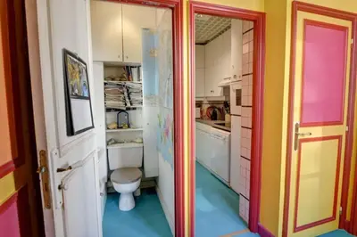 Salle de bains dans l'établissement Coeur Paris authentique