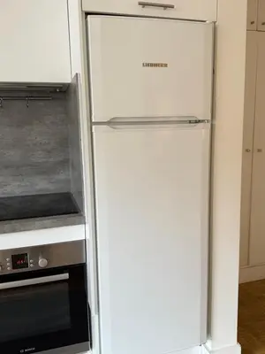 Cuisine ou kitchenette dans l'établissement Chic Modern Studio Steps from Luxembourg Gardens Henri Barbusse