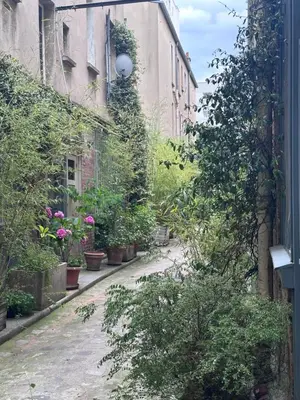Jardin de l'établissement Petit Nid à Paris