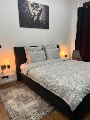 Un ou plusieurs lits dans un hébergement de l'établissement Paris Incredible Olympic Nest