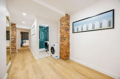 Salle de bains dans l'établissement Appart 8pers # 3 Bedrooms # Pereire # Paris 17